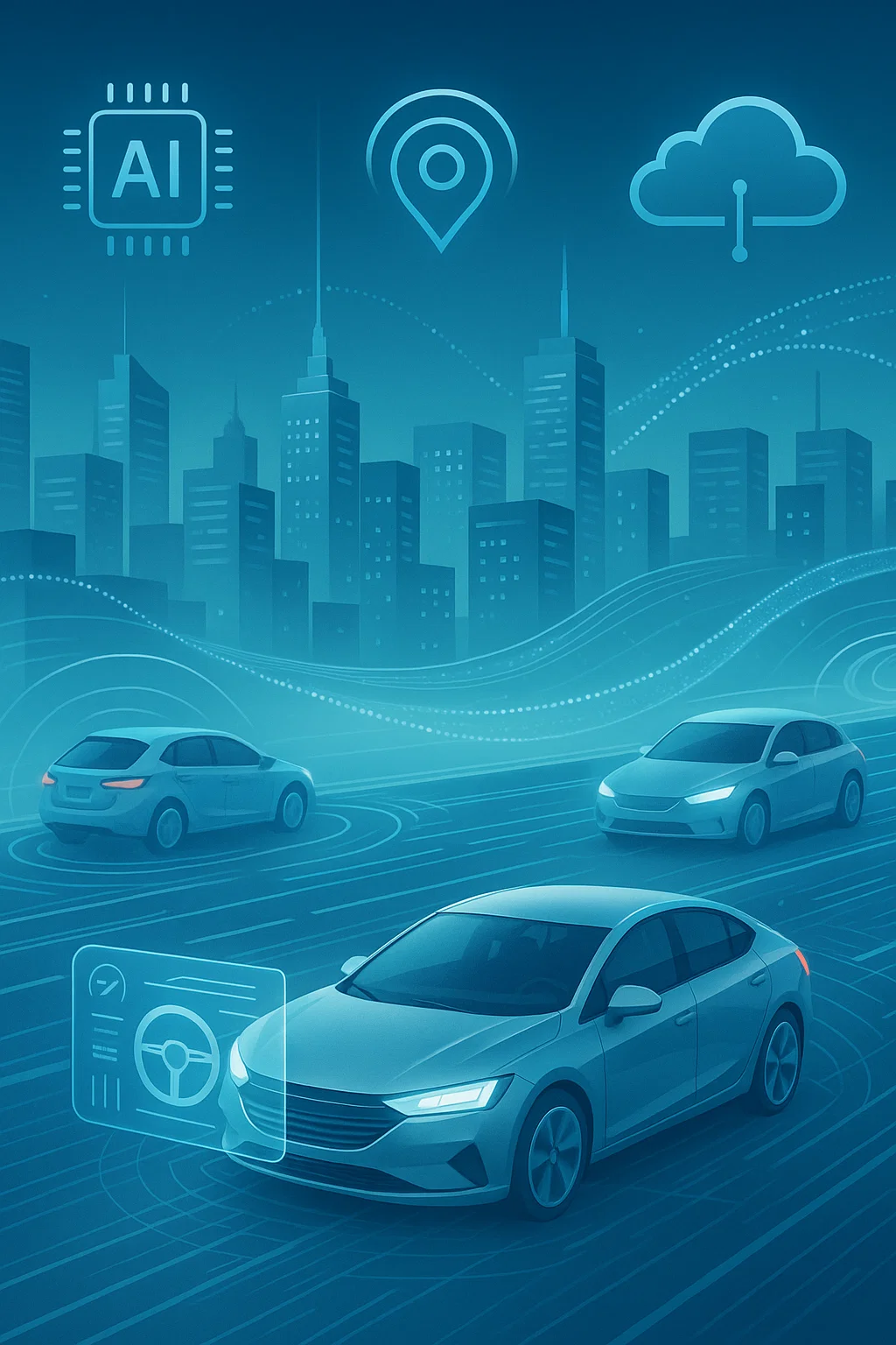 Futuristic technology representing the vision